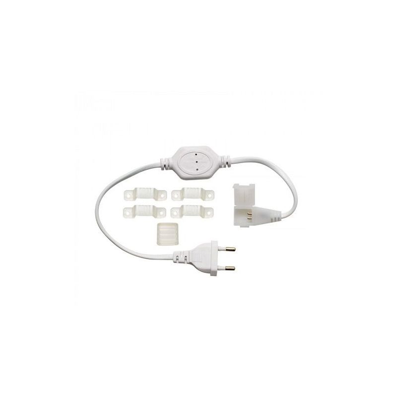 Kit enchufe tira led sin alambre 220V 10mm - OEM