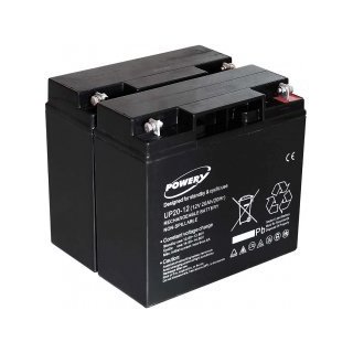 Batería de GEL para SAI APC Smart-UPS RBC 7 20Ah (Reemplaza también 18Ah) - Powery