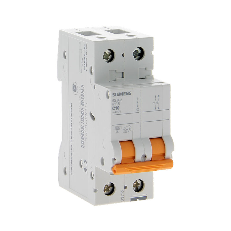 SIEMENS Ingenuity for life - Interruptor magnetotermico 2P 10A