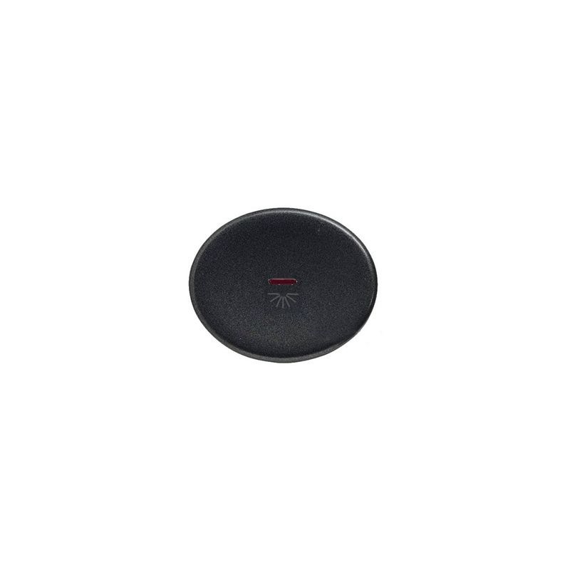 Tecla pulsador luz con luminoso NIESSEN TACTO 5504.4 AN