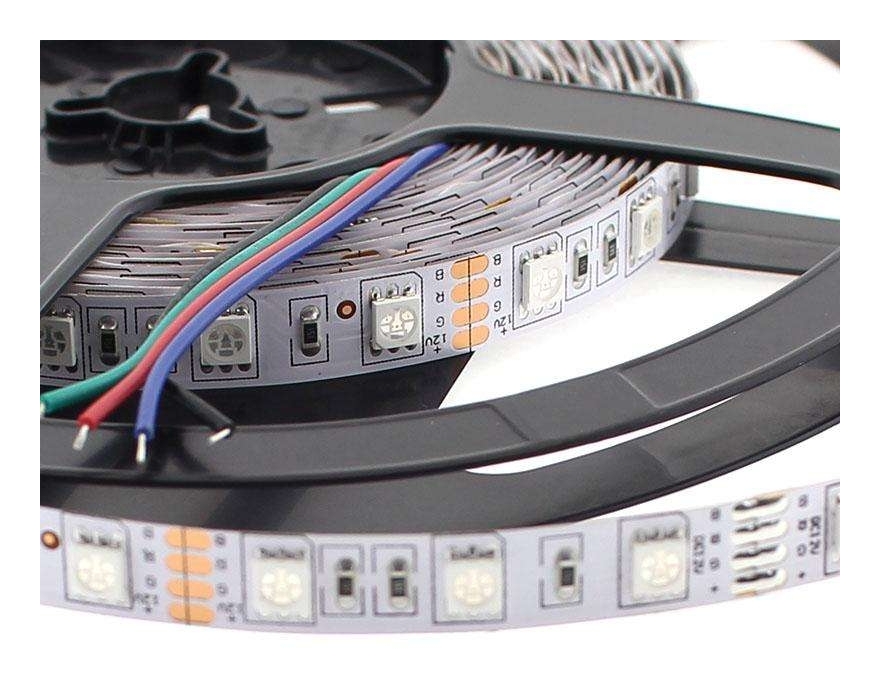 Tira LED 24Vdc 72W 14,4W/m Luz RGB IP20 (5m)