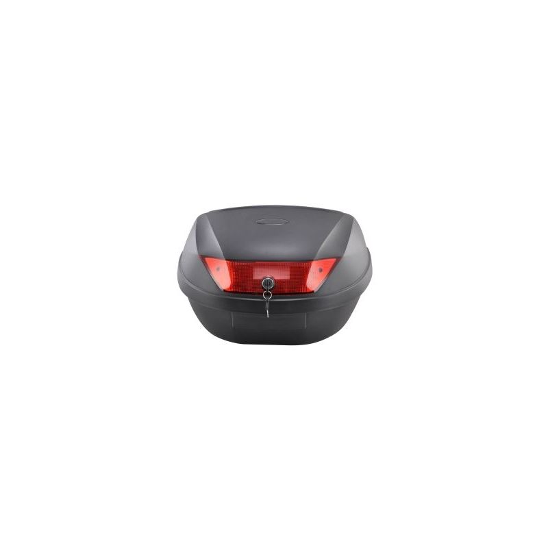 Universal baúl de moto scooter maleta XXL 48 L motocicleta para 2 cascos portacascos - SATKIT