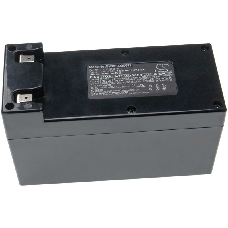 vhbw batería compatible con Stiga Autoclip 125, 127, 140, 140 4WD, 145, 325, 327, 328S, 520, 522, 523 robot cortacésped (10200mAh, 25.2V, Li-Ion)