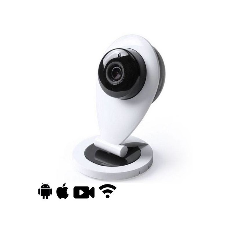 Videocámara de Vigilancia HD WIFI 145321 Color - Blanco - BIGBUY DOMOTICS