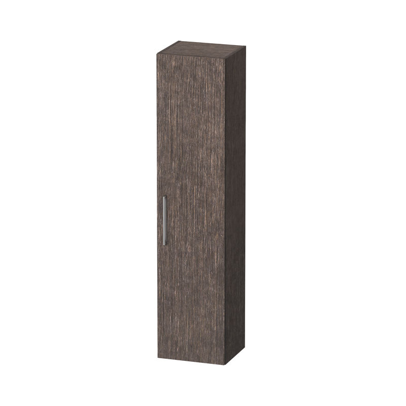 Duravit Ag - Gabinete alto Duravit Vero, 1116, bisagra de la puerta derecha, 400mm, Color (frente/cuerpo): roble oscuro cepillado chapa de madera