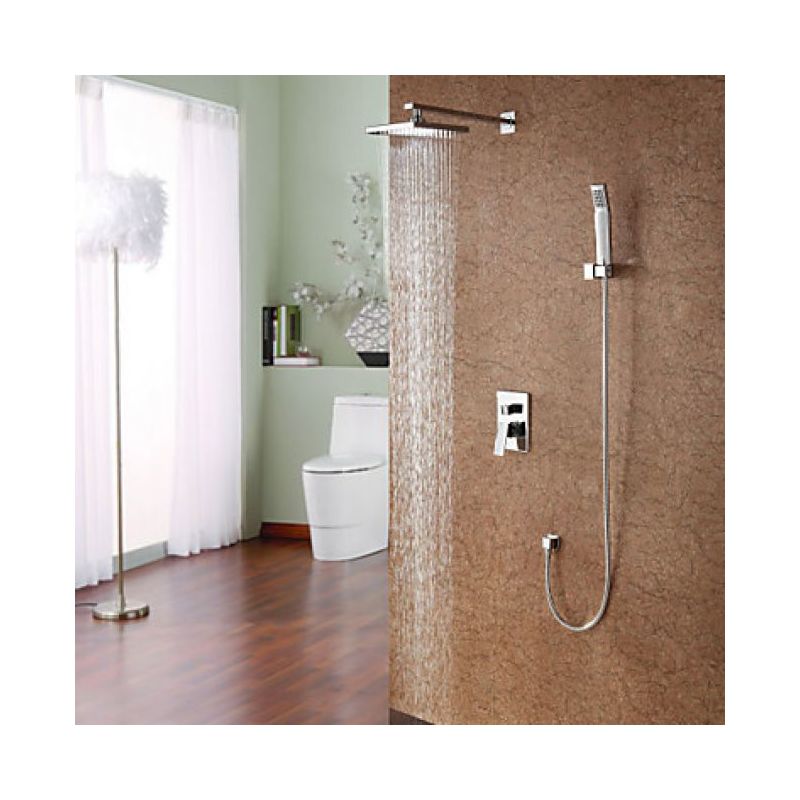 Grifo de ducha moderno con ducha de mano de 8 y ducha de mano - LOOKSHOP
