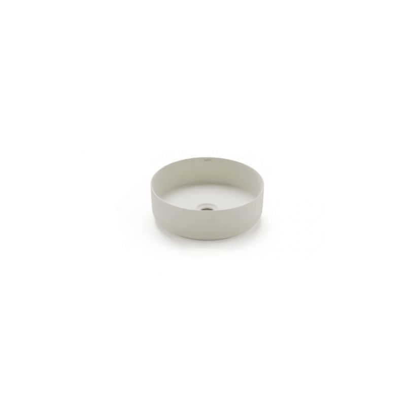 Lavabo Porcelana Redondo Carnac Bathco 4119/CRU