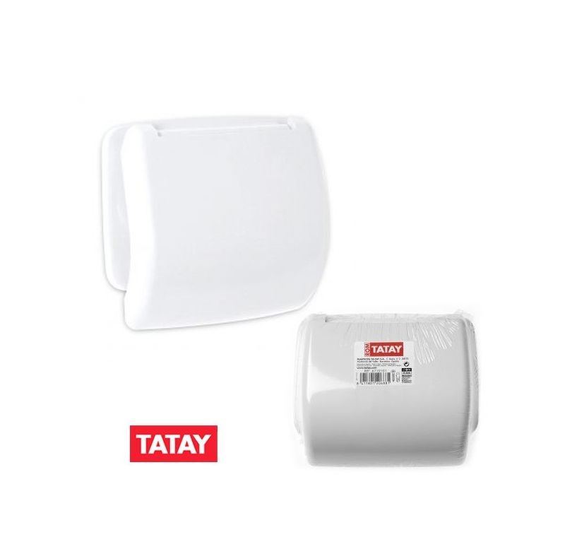 Portarrollos baño blanco Tatay - PLASTICOS TATAY