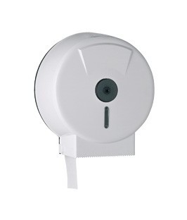 PR0513 - Dispensador de papel higiénico industrial ABS termo-plástico Blanco - Mediclinics
