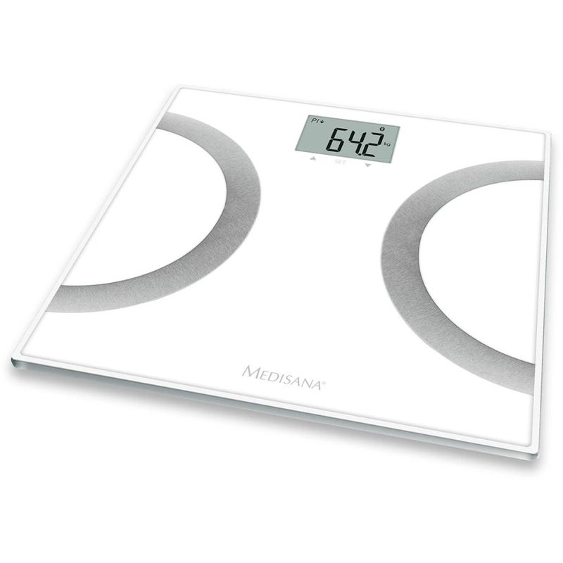 Báscula con análisis corporal BS 445 180kg blanca 40441 - Blanco - Medisana