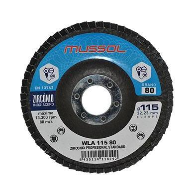 Disco Wla Laminas 115 G80 Inoxidable