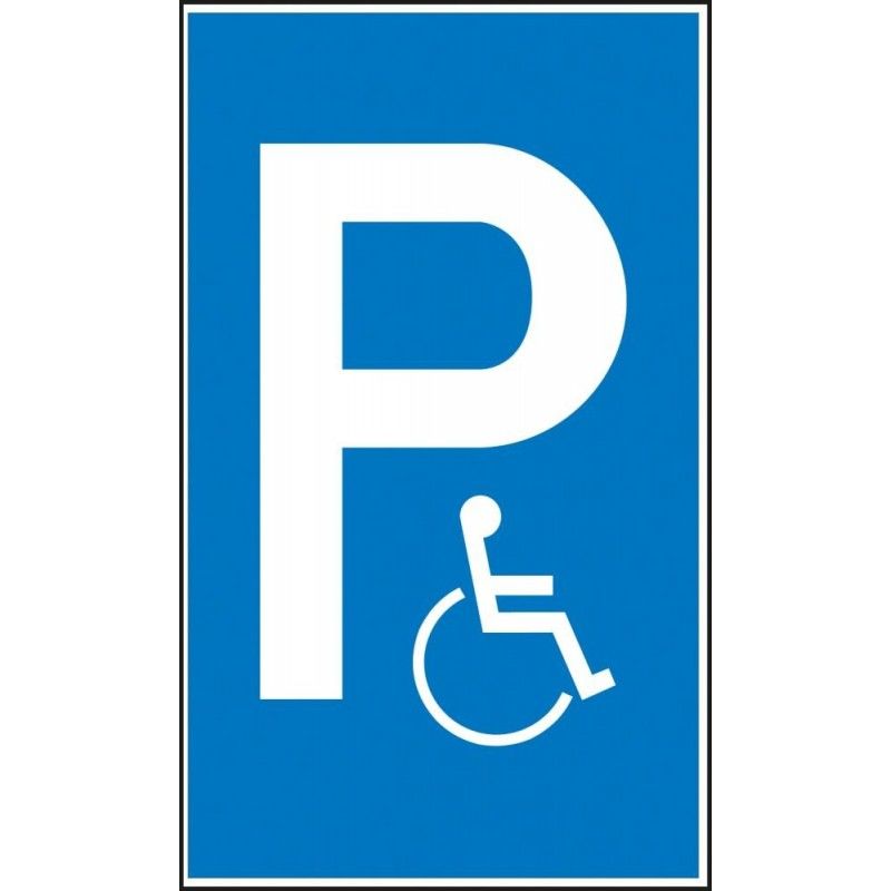 FP - Placa espacio de estacionamiento (Polistyrol)