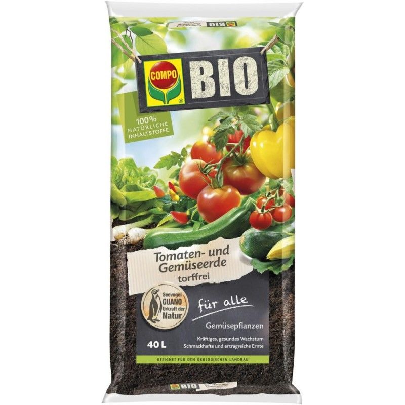Tierra vegetal BIO para tomate 40L COMPO SANA (por 51) - NO NAME