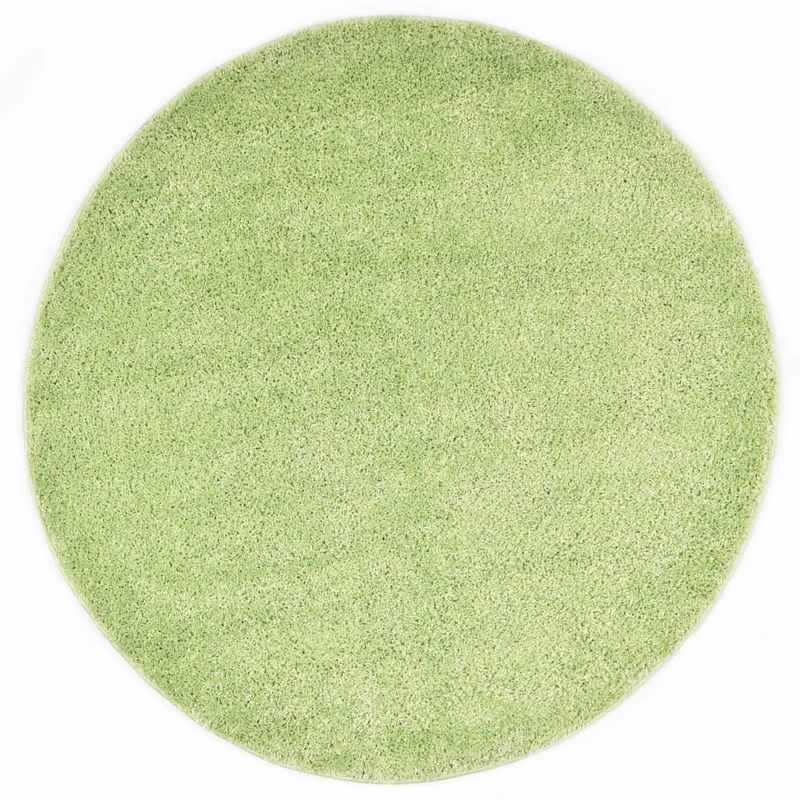 Vidaxl - Alfombra de pelo verde 160 cm - Verde