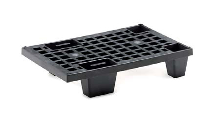 Todocontenedor - Cuarto de palet plastico ligero y encajable 600x400