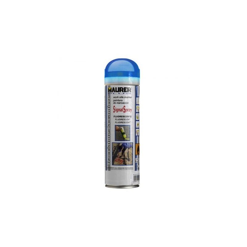 Spray pintura trazador azul fluorescente 500 ml.
