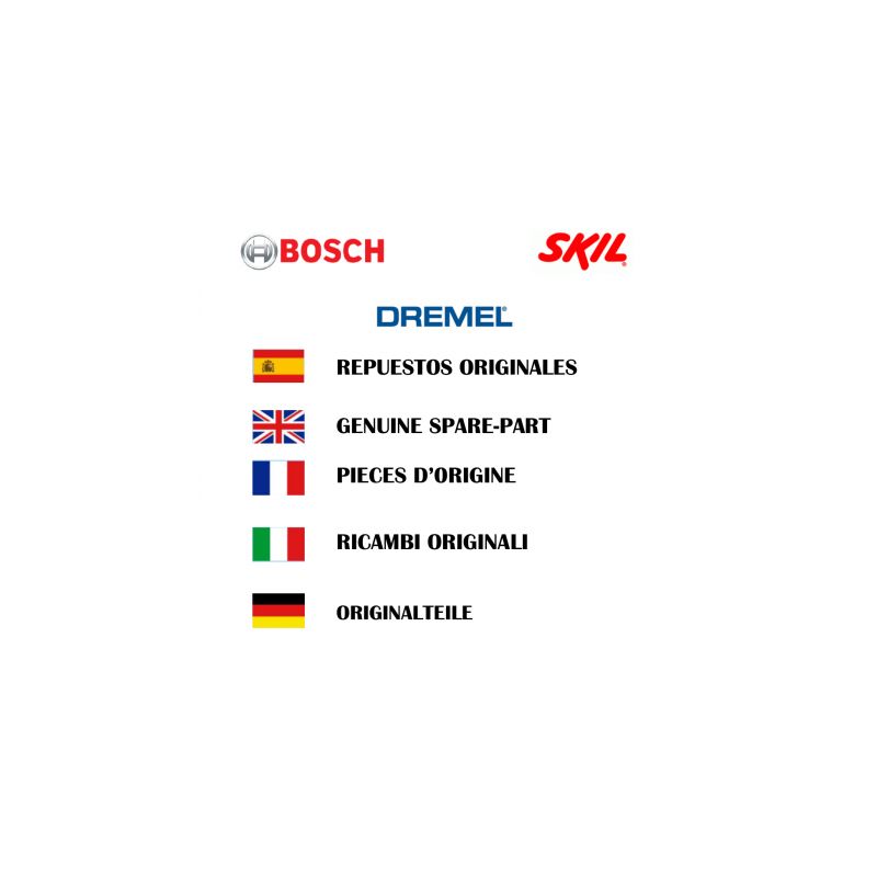 2609111944 Portabrocas Rapido: Genuine BOSCH-DREMEL spare-part - BOSCH REPUESTOS