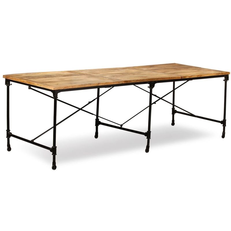 Mesa de comedor de madera maciza de mango 240 cm - VIDAXL