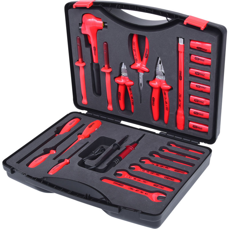 Kstools - KS TOOLS Kit de herramientas aisladas, 26 piezas