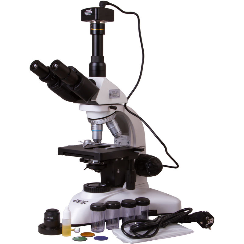 Microscopio trinocular digital MED D25T - Levenhuk