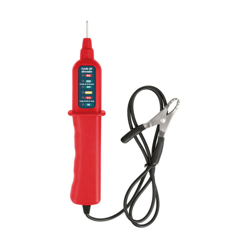 Nimo - Comprobador Baterias Plomo 12V Cable De Prueba 0.8m