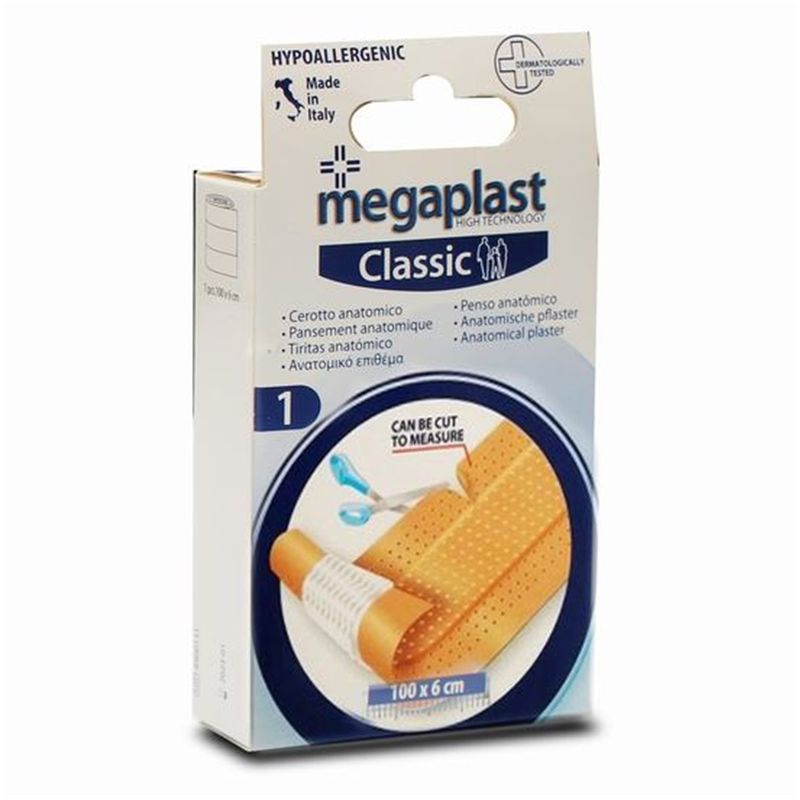 Tira Adhesiva Megaplast 100 X 6 Cm