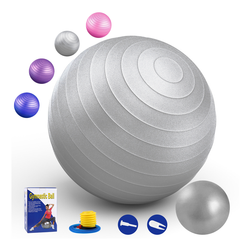 Tomshoo - Yoga de la bola, transparente, envase de 1