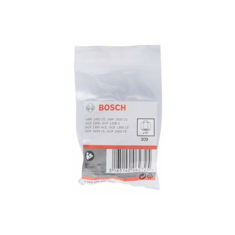Bosch 2608570106 Pinza sujeción GOF1200/1300/2000 3/8