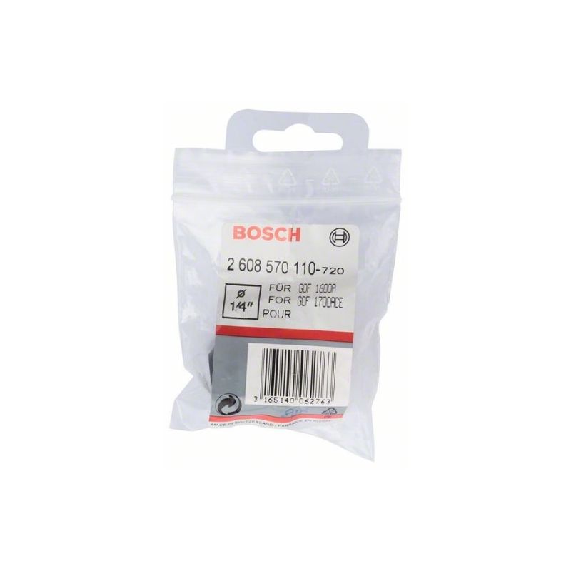 Bosch 2608570110 Pinza sujeción GOF1600/1700 1/4
