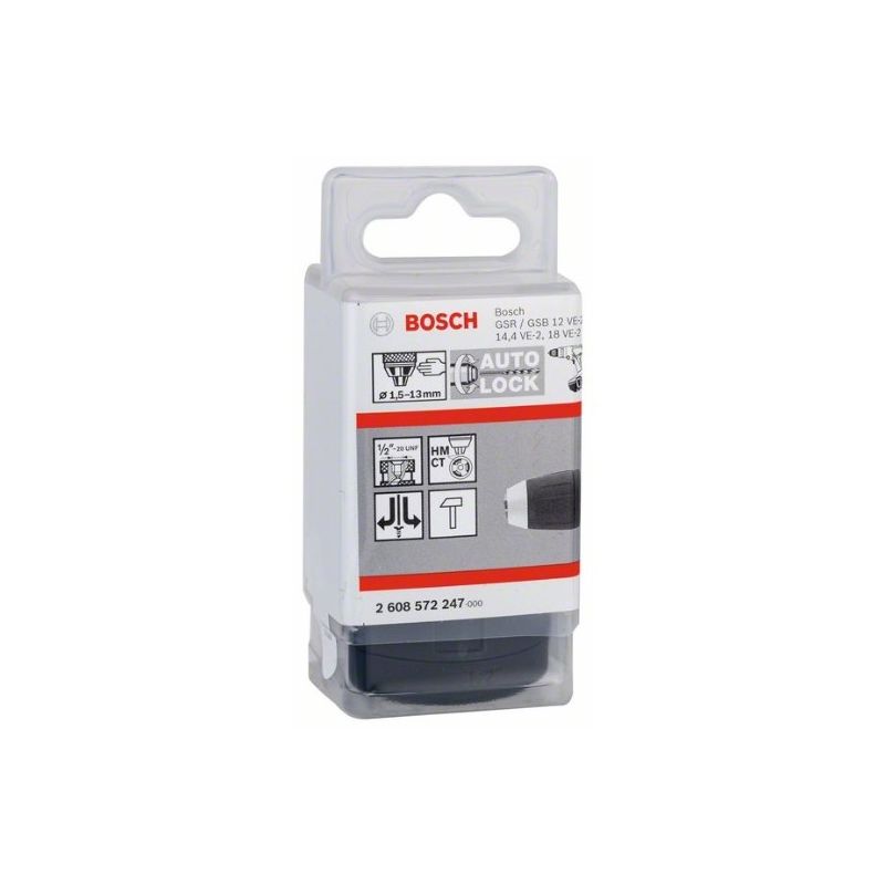 Bosch 2608572247 Portabrocas para taladro GSB 12-14,4-18V GSR 12-14,4-18V