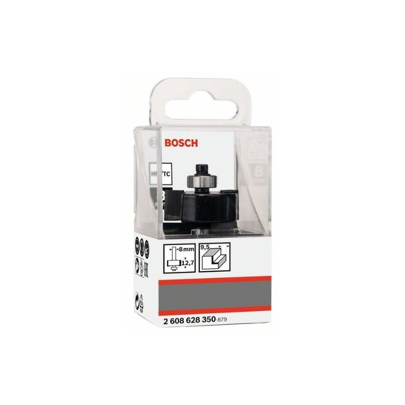Bosch 2608628350 Fresa Standard machiembrar 8x9,5x12,7mm