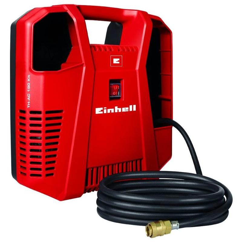 Compresor de aire comprimido móvil TC-AC 190/8 Kit con accesorios - Einhell