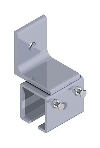 Conector de pared para riel de 30x35mm - Cepro