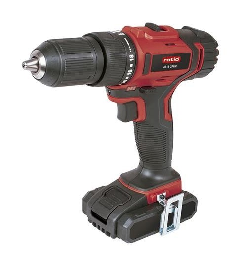 Ratio - Taladro/atornillador bateria litio AR18-2PNM.
