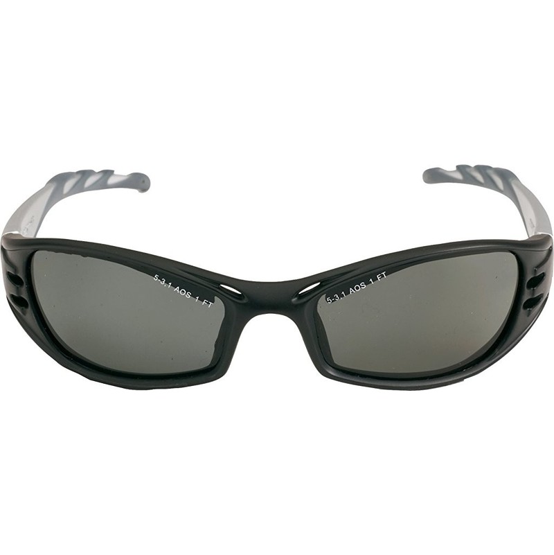 FUEL Gafas montura negra/plata PC gris polarizadas AR y AE FUGREPOL - 3M