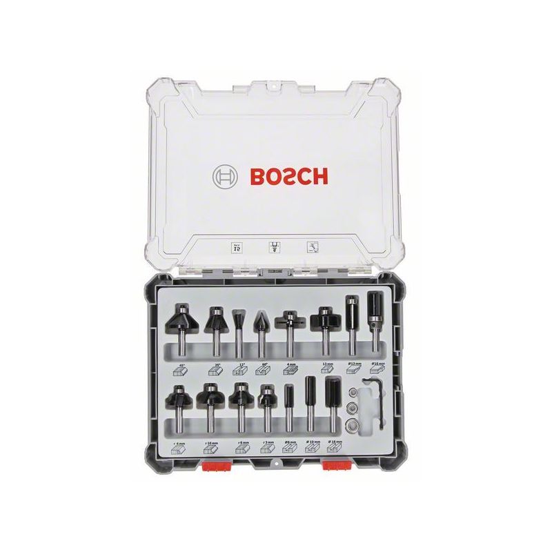 Bosch - 2607017471 Set de fresas