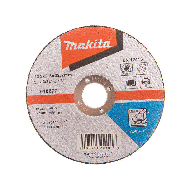 Disco de corte para metal Makita D-18677