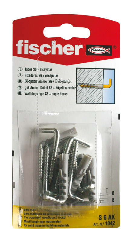 Taco + Escarpia S-5 10 Uds - FISCHER - 14892