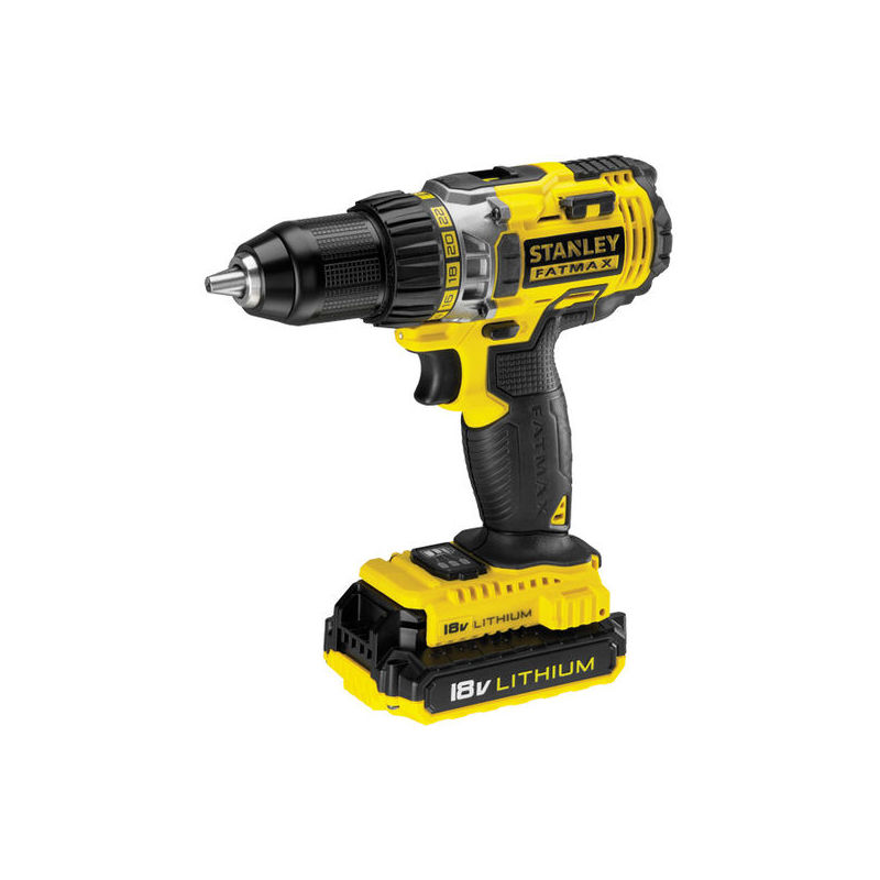 Taladro atornillador a batería Stanley FMC600D2