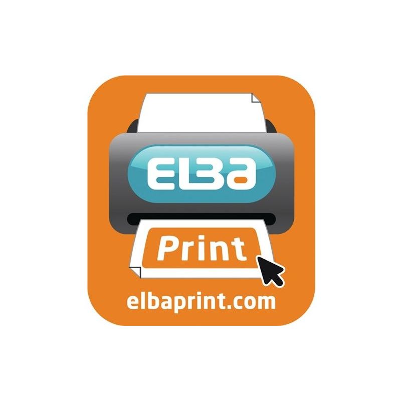 ELBA Registro ELBA 400013903 DIN A4 1-12 Plástico de altura total blanco