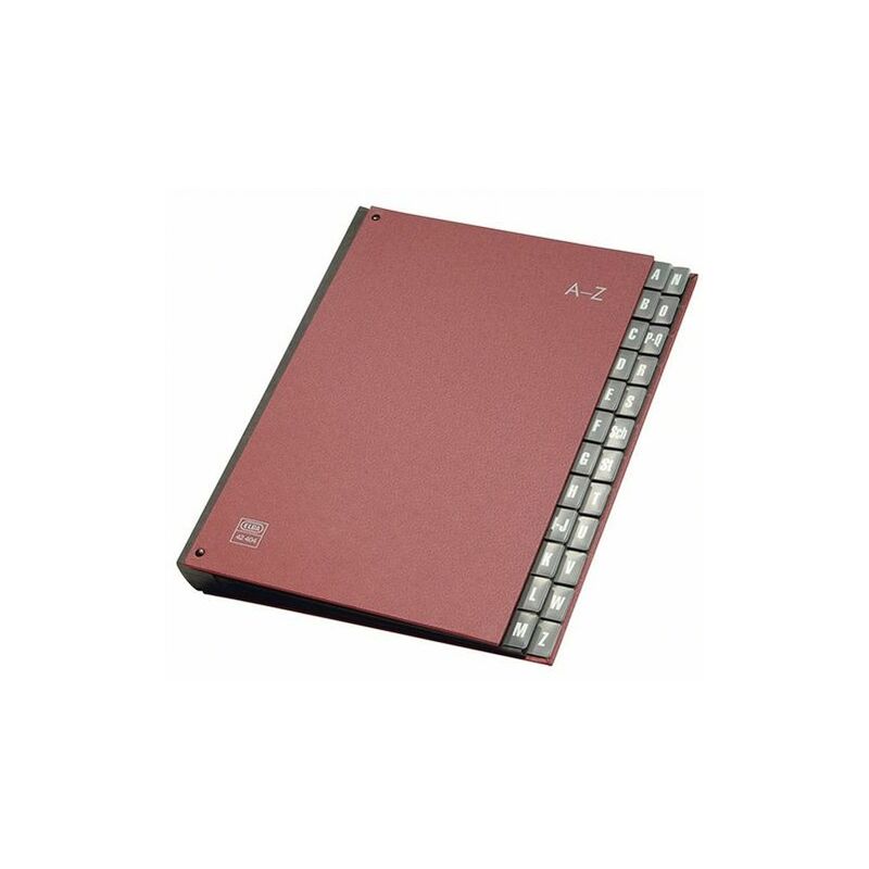 Lima de escritorio 400001020 DIN A4 A-Z PVC rojo - Elba