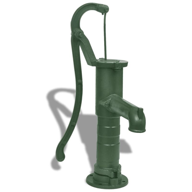 Vidaxl - Bomba de agua de jardín manual de hierro fundido - Verde