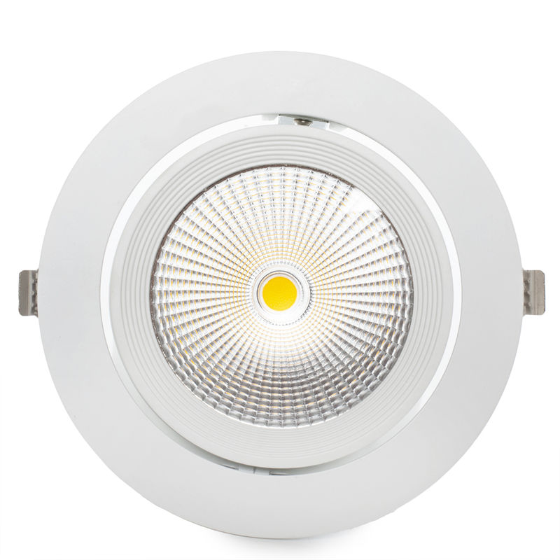 Downlight LED Orientable 40W 100Lm/ W UGR19 50000H  Blanco Cálido (JW-40W-G-W) - GREENICE