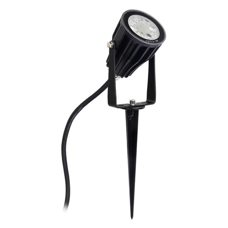 Foco jardín RGB+CCT, 6W, WIFI RF, RGB + Blanco dual, regulable - RGB + Blanco dual