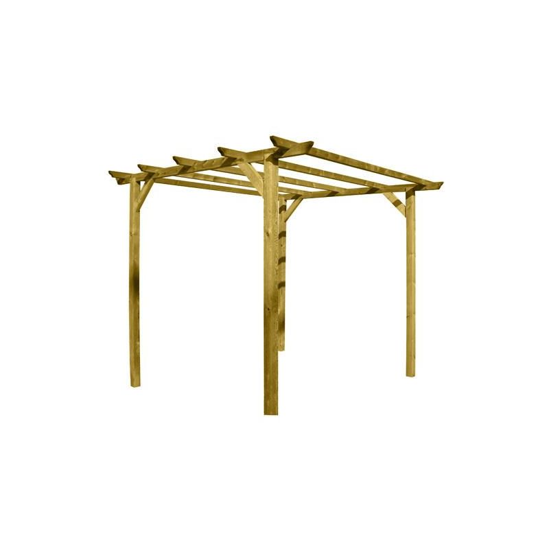 Pergola Madera Papillon 3x3 Metros