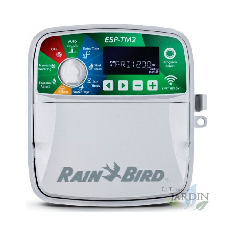 Programador riego Rain Bird ESP-TM2 12 zonas exterior - SUINGA