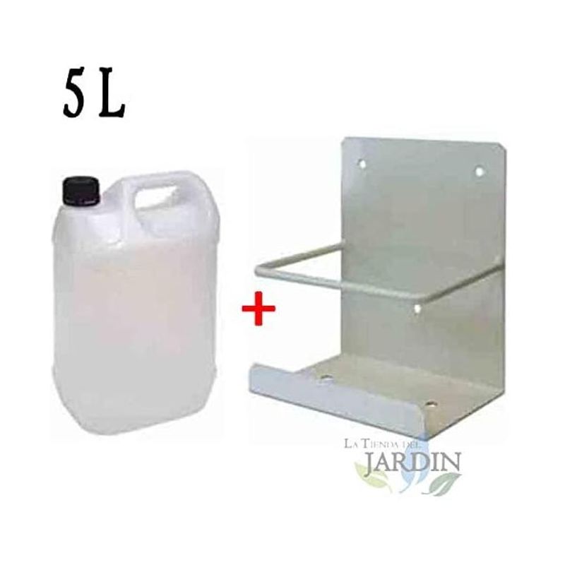 Suinga - Bidón 5 litros condensador con soporte, ideal para aire acondicionado