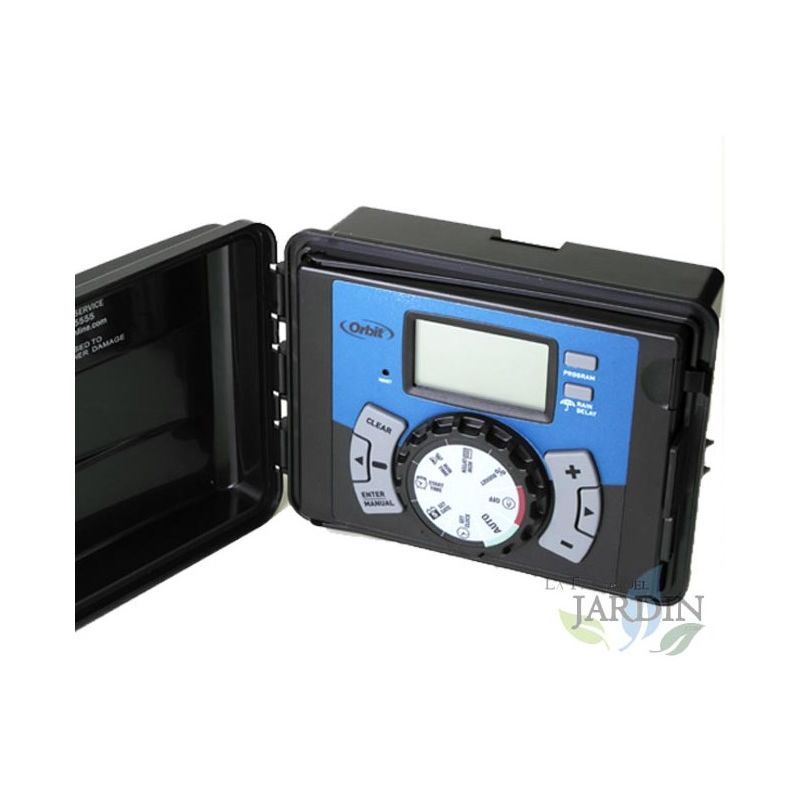 Programador de riego Easy Set Logic 6 zonas exterior Orbit