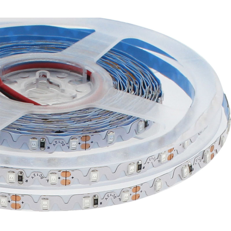 Tira contorno Zig Zag LED SMD2835, DC12V, 5m, (72Led/m) - IP65, Blanco cálido - LEDBOX
