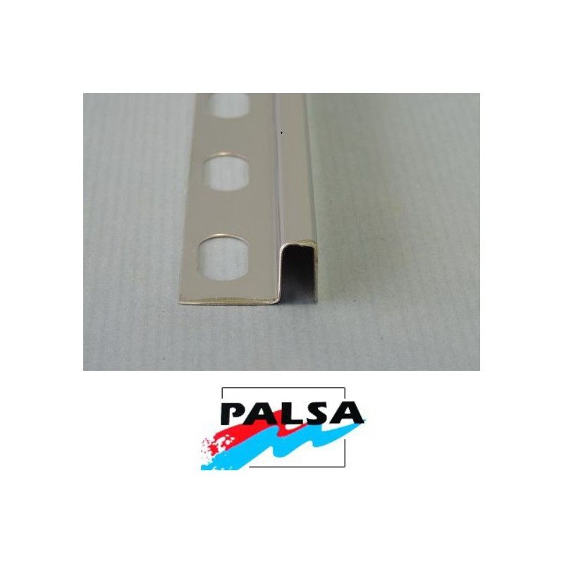 Palsa - CANTONERA AZULEJO RECTANGULAR ACERO INOXIDABLE REF - AXM-260-R7